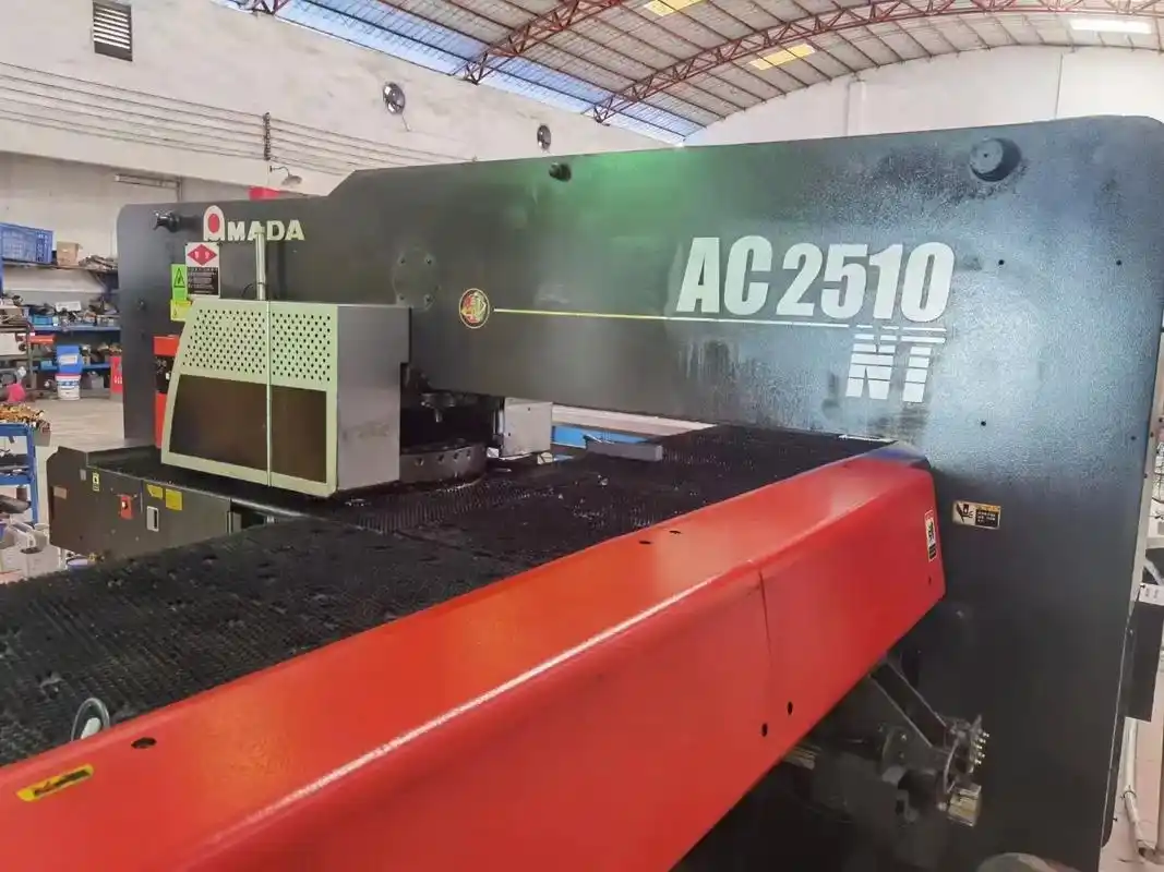 阿玛达ac2510数控冲床在位调试好,随时欢迎过来试机!#专 - 抖音