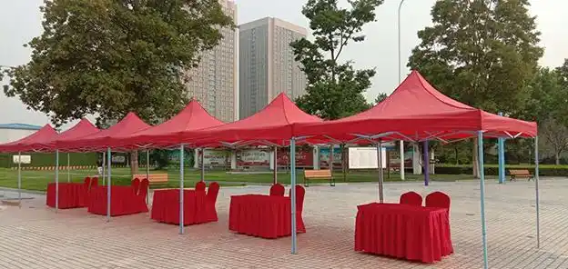 武汉华之熠提供大型户外活动帐篷,展览帐篷,车展帐篷,庙会棚,遮阳篷