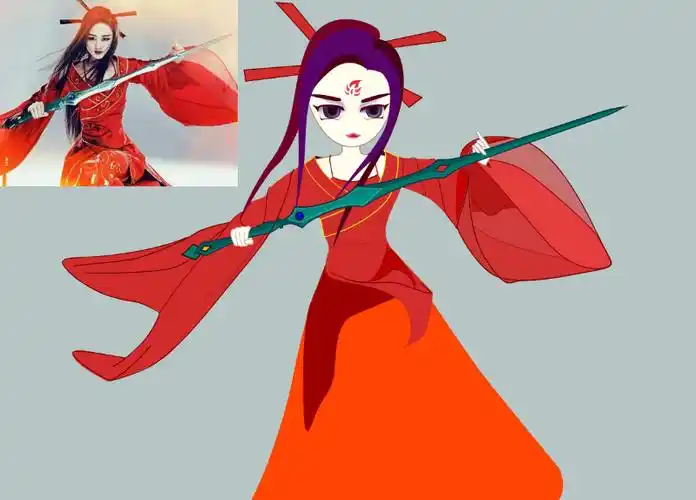 原创作品:花千骨-妖神