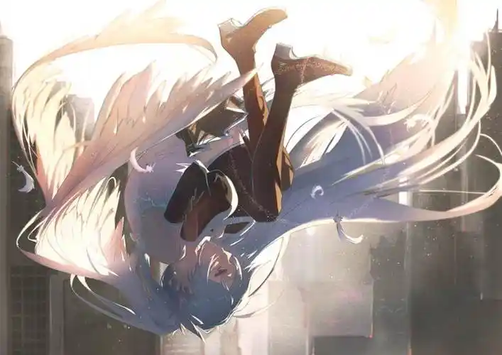 单翼天使|taka的初音未来pixiv插画图片