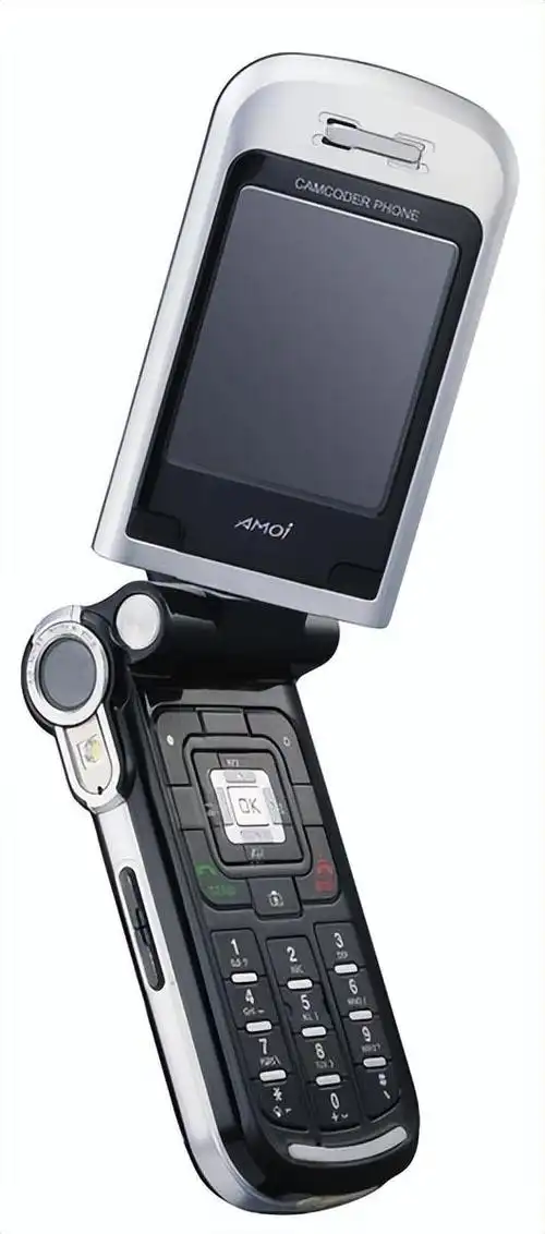 那个经典的国产翻盖——夏新a865手机