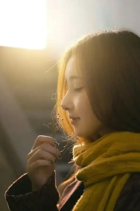 唯美,女生选择做个安静的女子