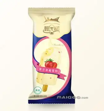 伊利甄稀雪糕介绍香浓牛奶融合珍贵稀奶油,搭配甜蜜诱人的新鲜草莓,每