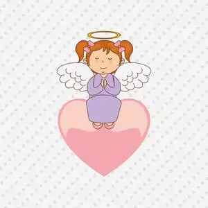 可爱的天使设计图片