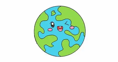 地球简笔画地球简笔画儿童