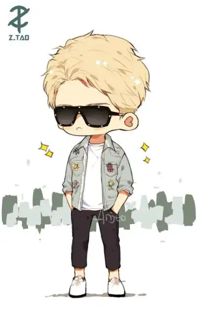 黄子韬z.tao卡通动漫可爱壁纸头像