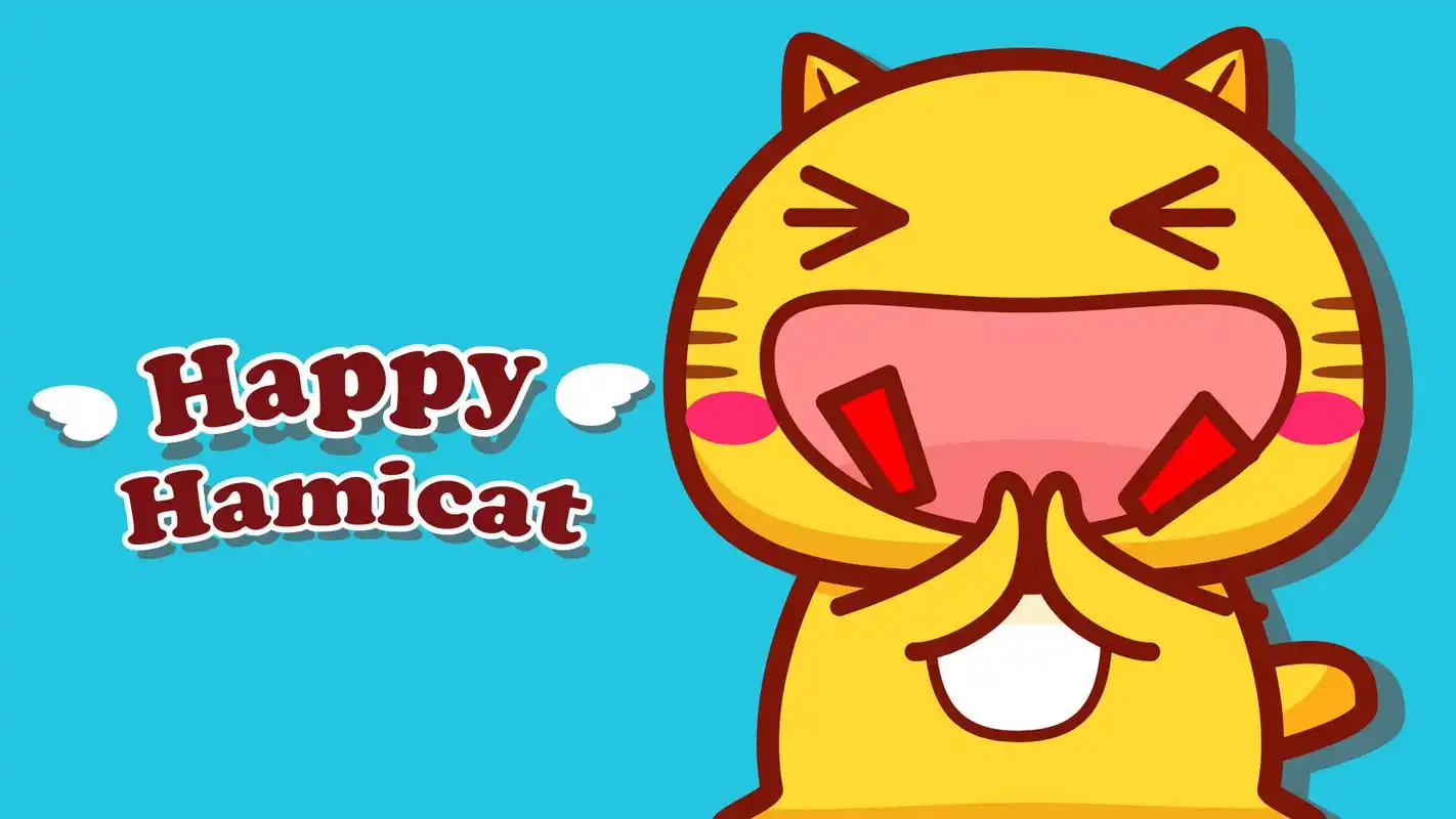 高清可爱卡通图片合集哈咪猫hamicat电脑桌面壁纸下载