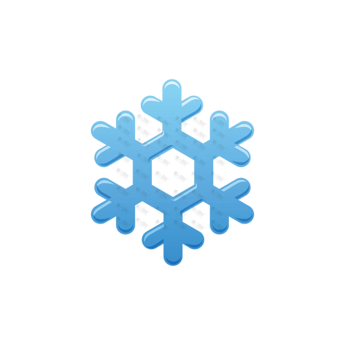 雪花简笔画简单