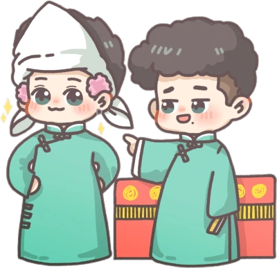 德云社手幅素材堂良孟鹤堂周九良q版(侵删)