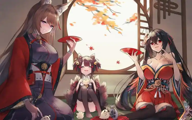 碧蓝航线动漫同人插画桌面壁纸