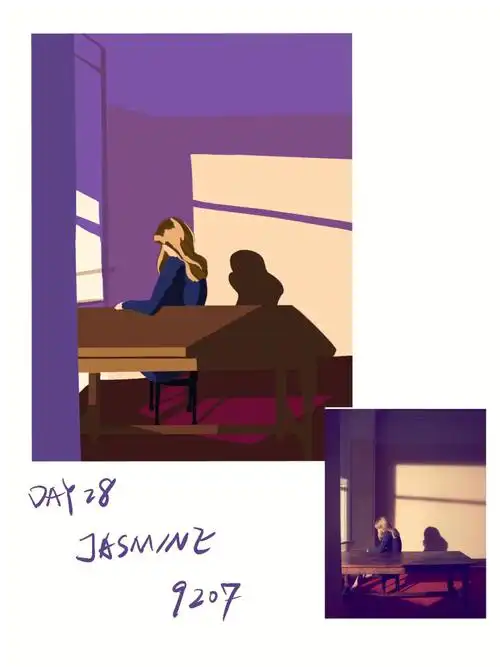 团练打卡day28jasmine9207色彩光影