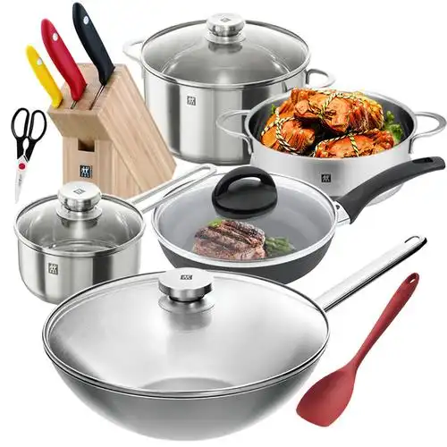 双立人zwilling德国双立人炒锅不粘锅锅具刀具套装锅铲specials30cm大