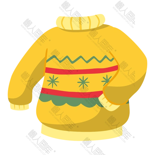 卡通冬季毛衣图片