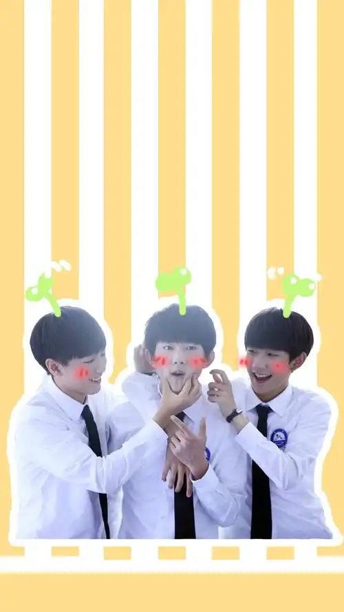 王俊凯 #易烊千玺 #王源 #tfboys 手机壁纸手机桌面背景 高清 可爱
