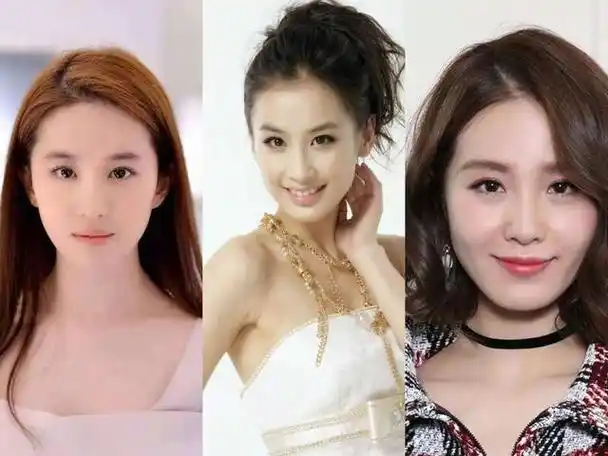 小编感觉黄圣依和刘亦菲长得比较像,刘诗诗和黄圣依的眼睛长得比较像.