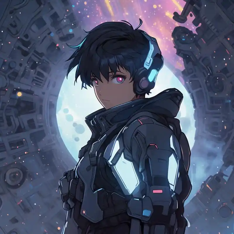 炫酷赛博朋克头像💥谁不爱? 哇塞,这也太帅了!😍 超爱这种炫酷科