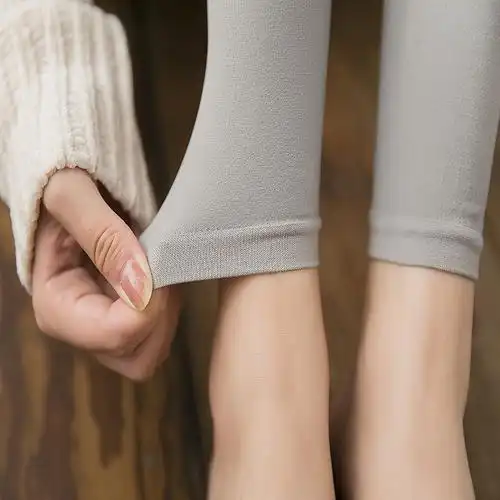 打底九分裤袜女薄款肉色瘦腿春秋灰色色光修身连裤袜
