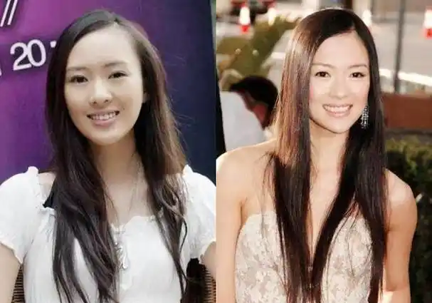但章子怡胜就胜在她的头骨机架非常完美,李安都曾夸过章子怡,说章子怡