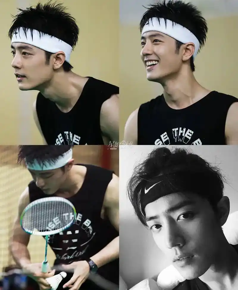 肖战 发带战,少年感极强. - 抖音