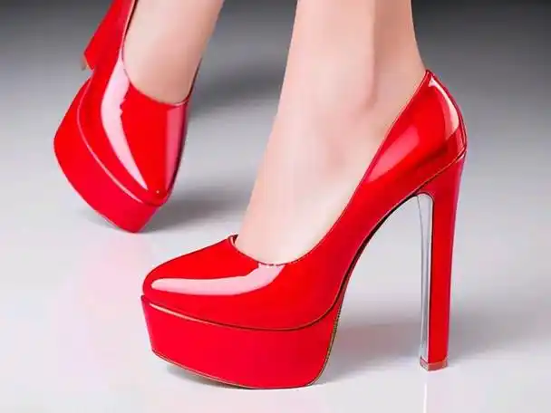 红色高跟鞋是否适合所有女性
