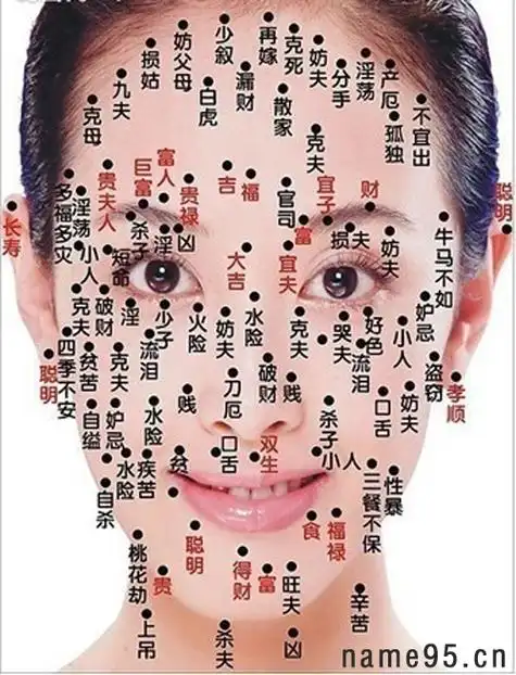 女人痣相图(美容版)