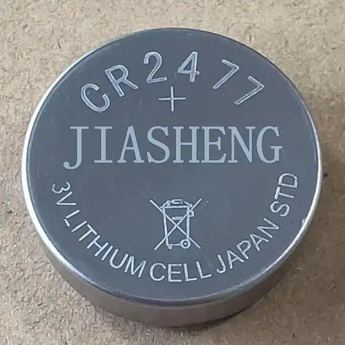 20粒包邮3v大容量cr2477纽扣锂电池煤矿人员定位纽扣电池