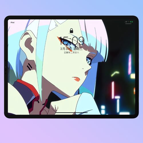 200张赛博朋克边缘行者 动漫壁纸4k超清ipad壁纸mac电脑壁纸定制