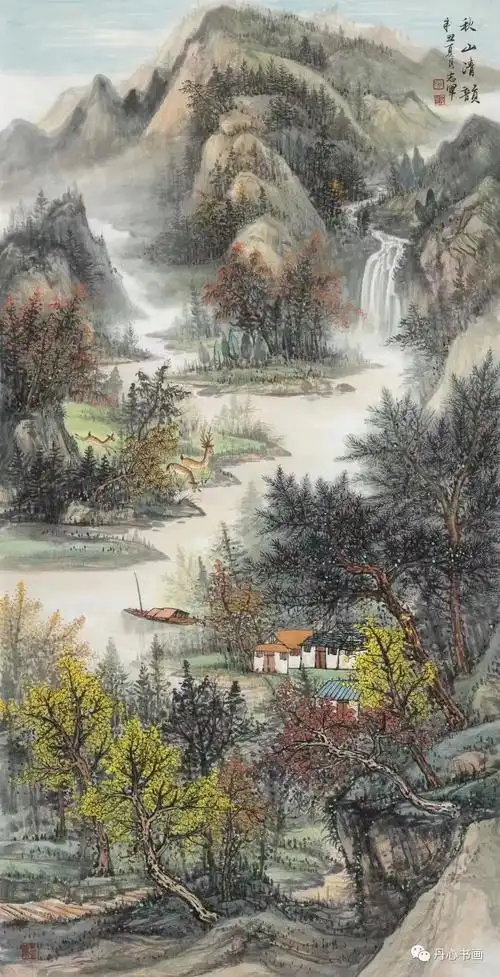 清幽淡雅,质朴圆润| 山水画家龙志军