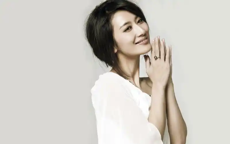 苦情女王郭珍霓简约时尚温馨甜美写真桌面壁纸一