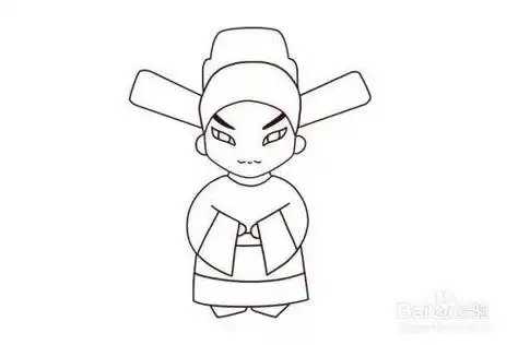 戏曲人物简笔画小生图片京剧手绘京剧人物简笔画怎么画可爱京剧小人简