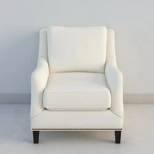 薇洛布艺单人沙发