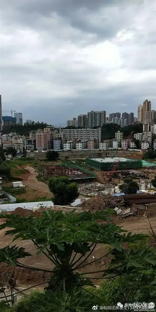 龙岗布吉三联招商旧改项目一期已经在建二期有面积