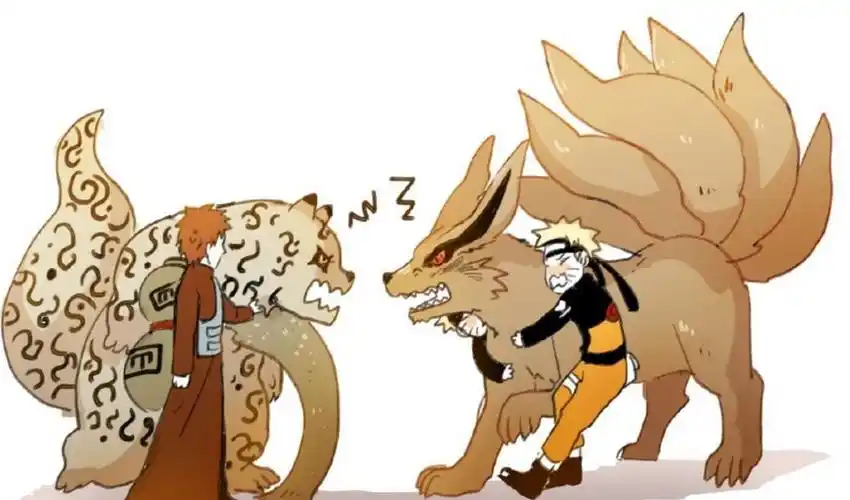 火影忍者九大尾兽中,九尾九喇嘛确实是最强的,但是一尾守鹤却未必是最