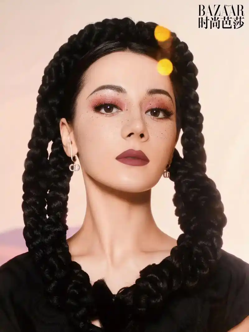 迪丽热巴 x 时尚芭莎 8 - 抖音