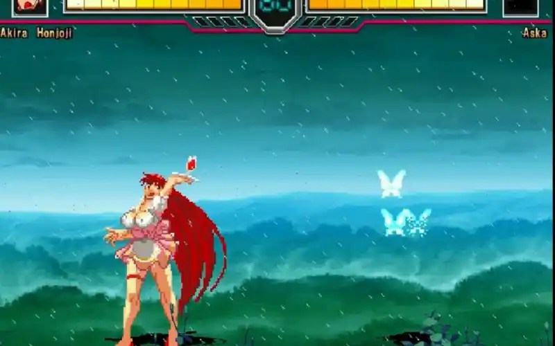 全女格斗mugen人物技能展示与对战技能展示篇akira honjoji实战技能