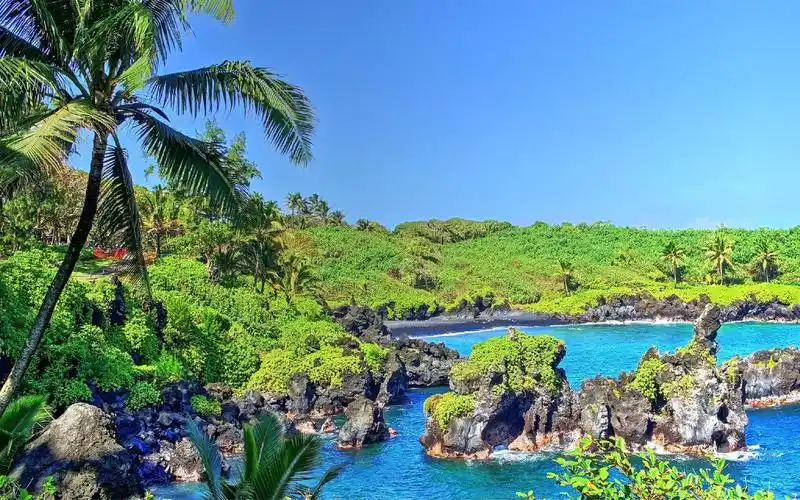 小清新海岛优美自然风光图片桌面壁纸