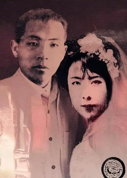 民国夫妻珍贵合影:图四是杜月笙与孟小冬,图十是陆小曼与徐志摩