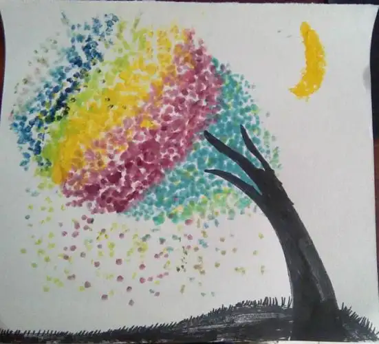 点彩世界,不负韶华——还小五年级学生点彩画作品展示