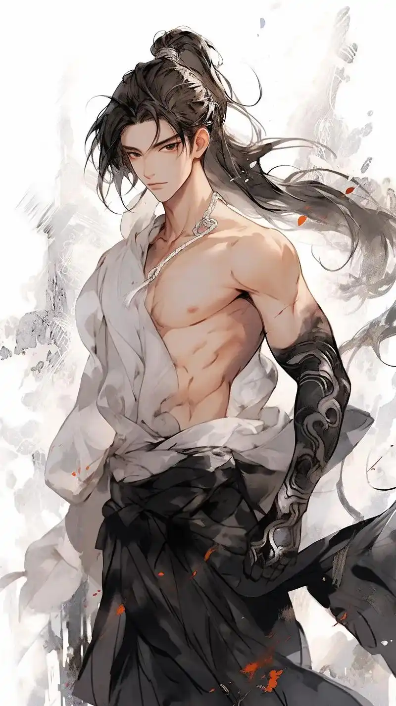 今天发些古风的吧.#腹肌 #二次元 #ai绘画生成 #古风  - 抖音