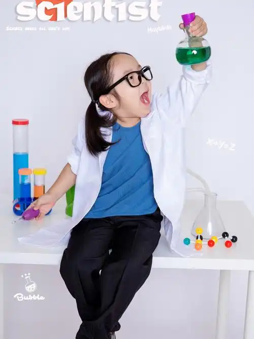 小小科学家儿童摄影