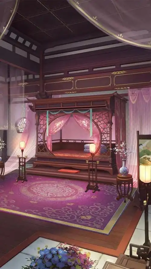 古风场景壁纸情话躲在风里喜欢的人藏在梦里你还在我心里