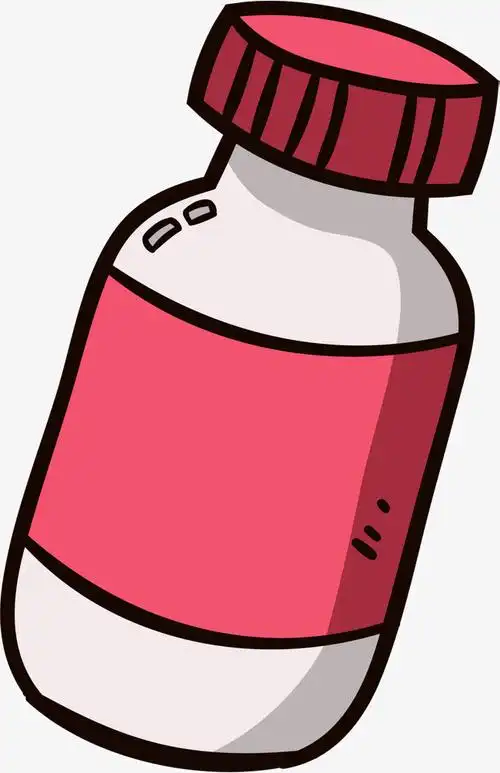 手绘卡通药品免抠素材