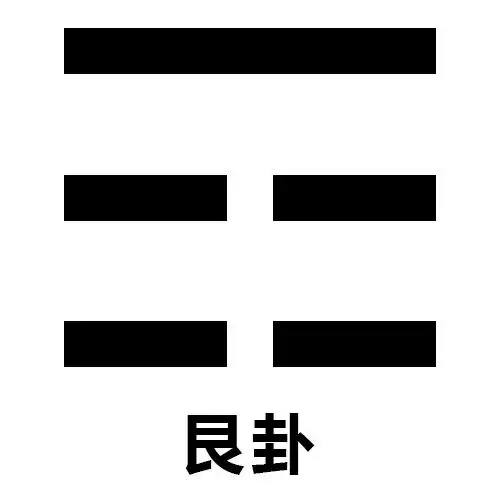 艮卦,代表山,它的对宫卦是