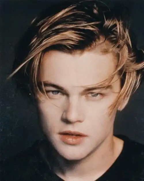 盘点4款男神小李子的经典中长发发型冬天就别再剪寸头了吧