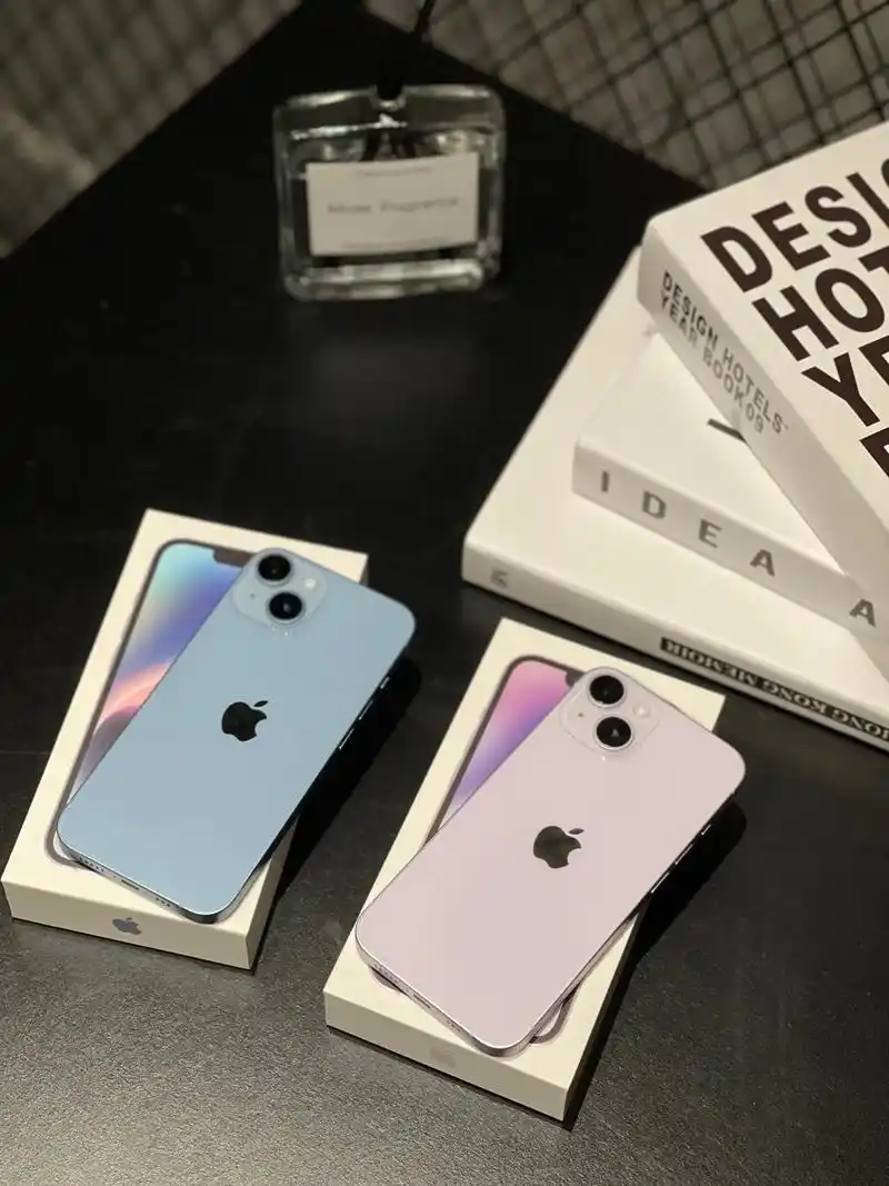 iphone14 蓝色和紫色的对比 绝美!#种草 - 抖音