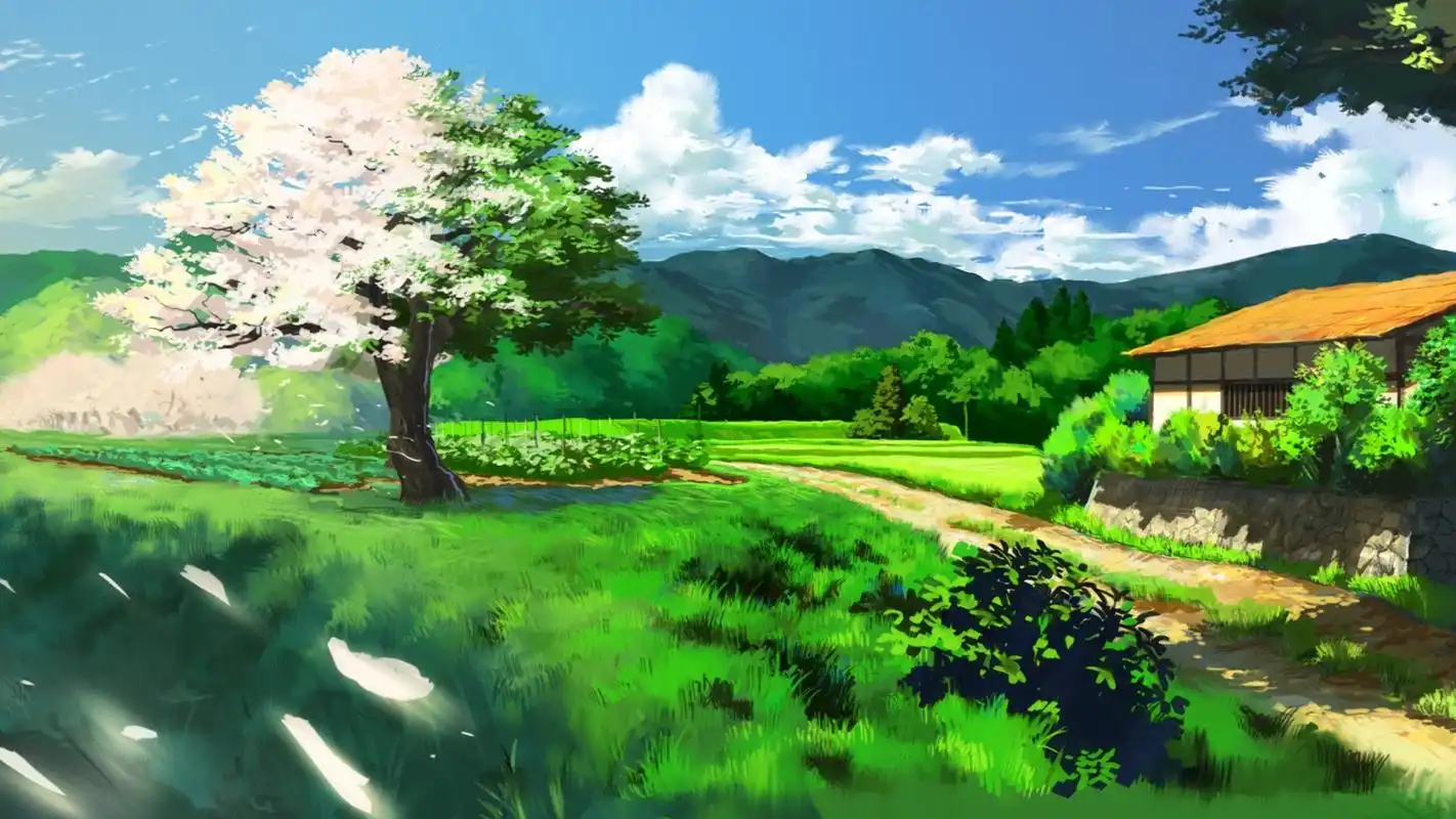 唯美动漫自然风光