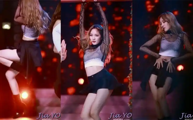 孟佳missa时期天天向上超美《hush》直拍!