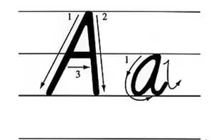 a笔画顺序怎么写