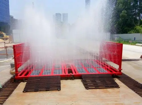 山西工地大门出入口清洗设备_建筑工地大门清洗设备 平板洗轮机 价格