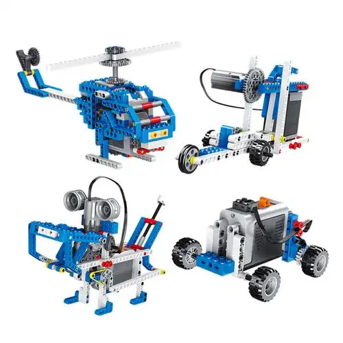 兼容乐高机器人套装小学生9686科教乐高积木编程stem塑料积木